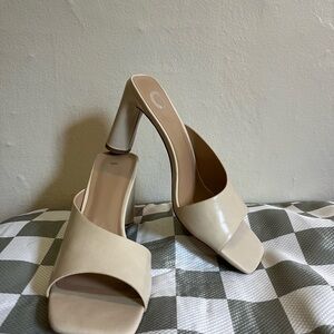 Open Toe High Block Heel from Target